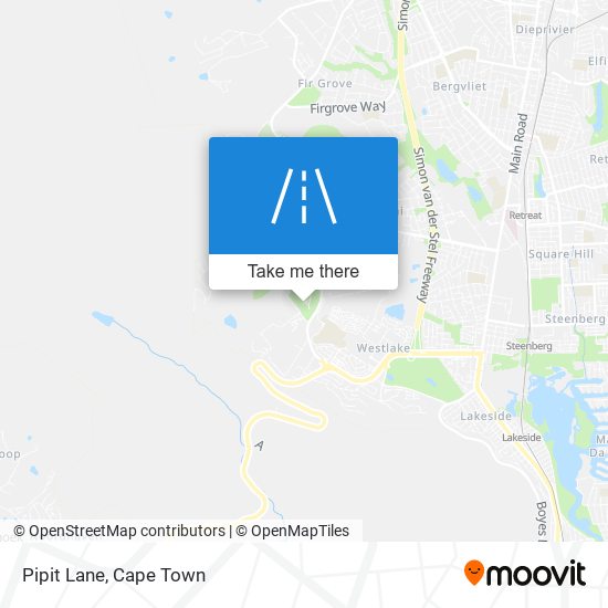 Pipit Lane map