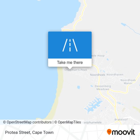 Protea Street map