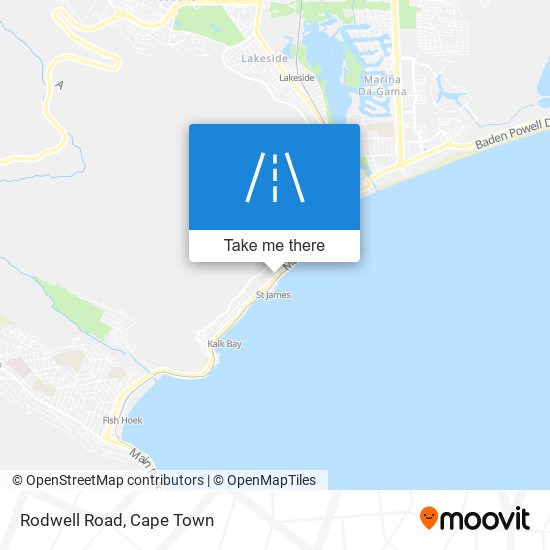 Rodwell Road map