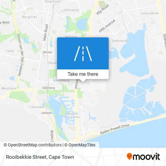 Rooibekkie Street map