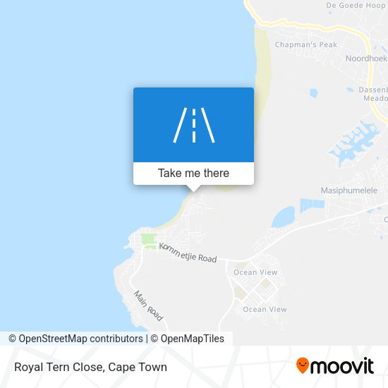 Royal Tern Close map