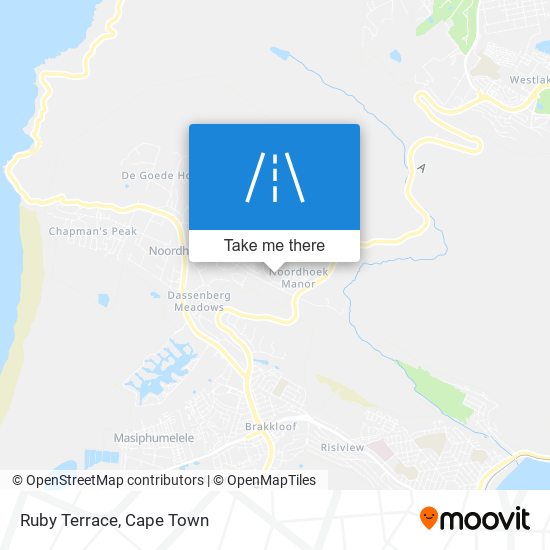 Ruby Terrace map