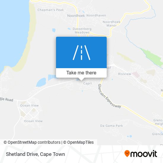 Shetland Drive map