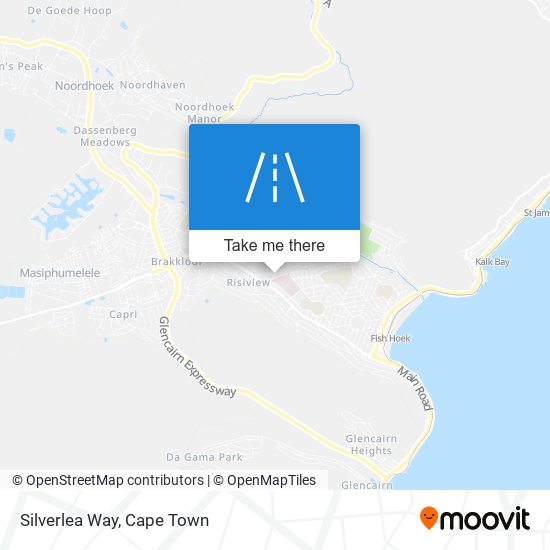 Silverlea Way map