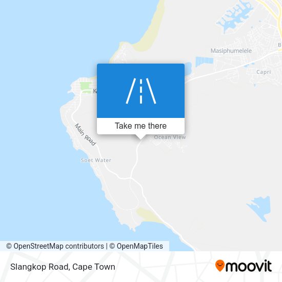 Slangkop Road map