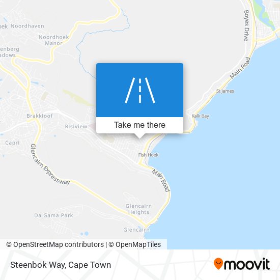 Steenbok Way map