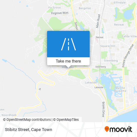 Stibitz Street map