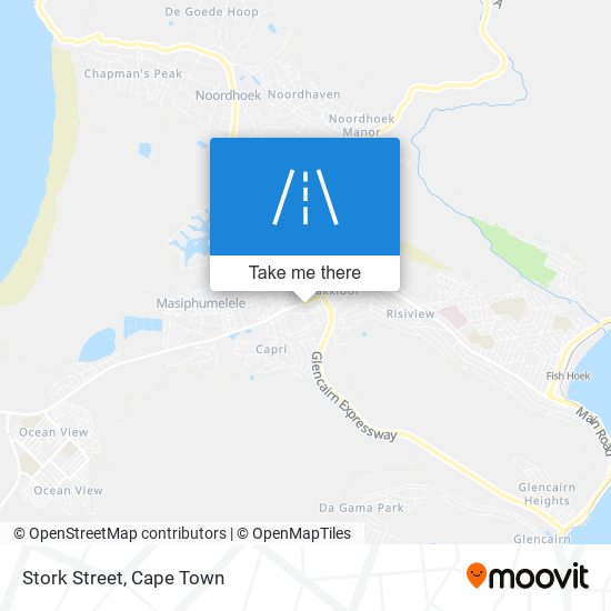 Stork Street map
