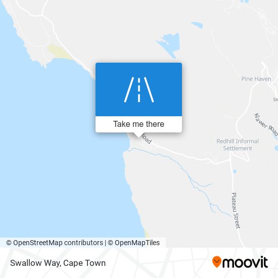 Swallow Way map