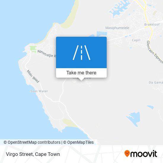 Virgo Street map