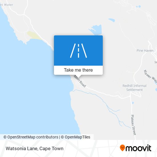 Watsonia Lane map