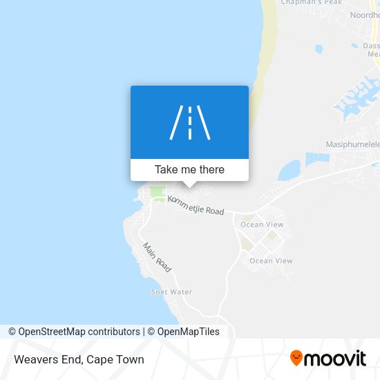 Weavers End map