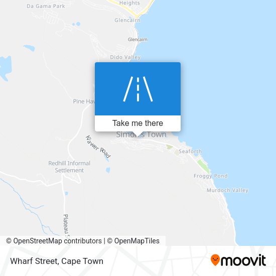 Wharf Street map