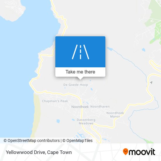 Yellowwood Drive map