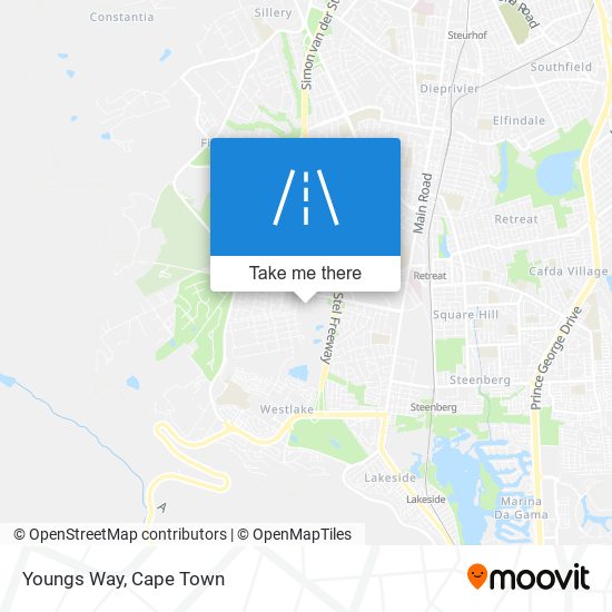 Youngs Way map