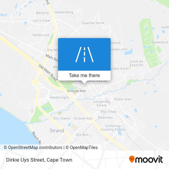 Dirkie Uys Street map