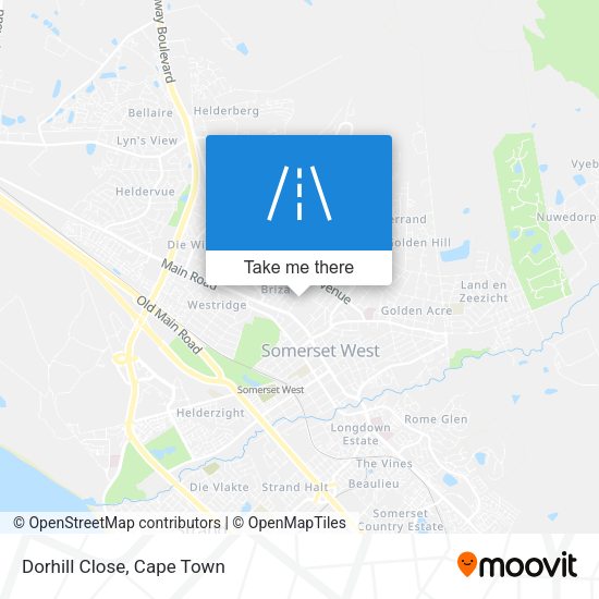 Dorhill Close map