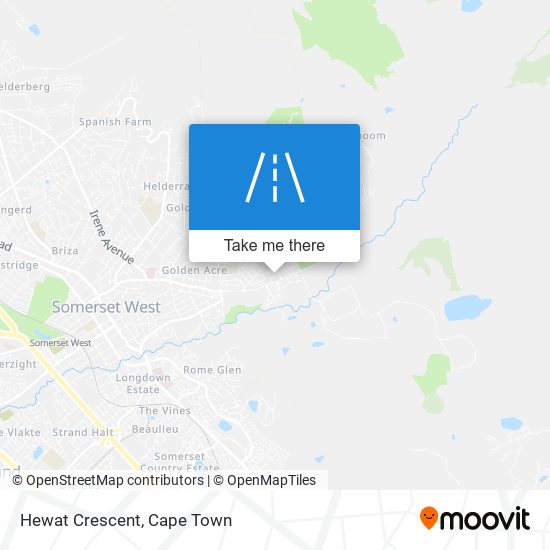 Hewat Crescent map