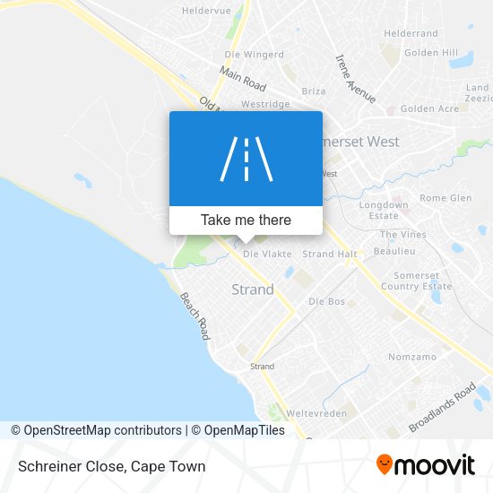Schreiner Close map