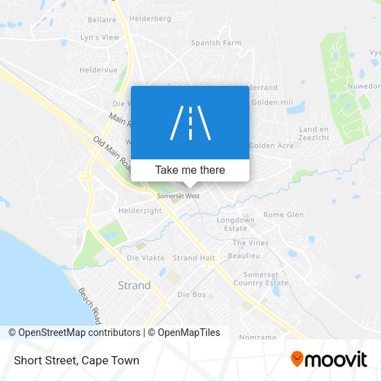 Short Street map