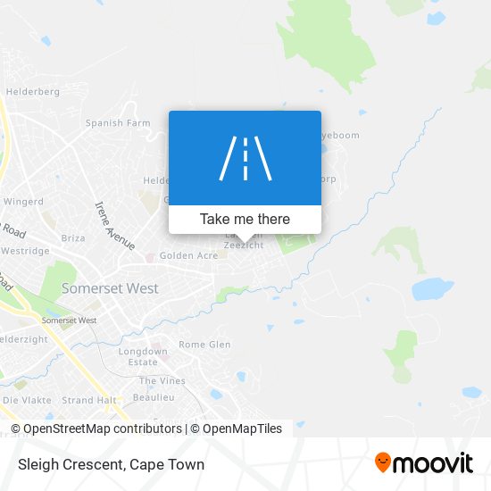 Sleigh Crescent map