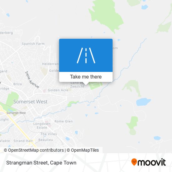 Strangman Street map