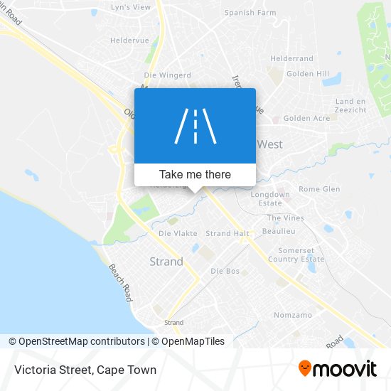 Victoria Street map