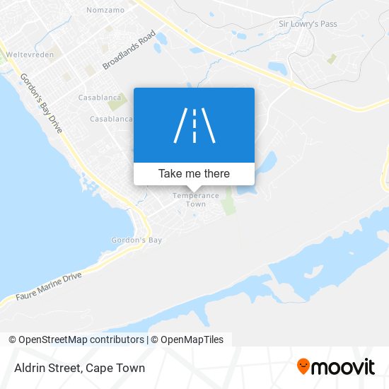 Aldrin Street map