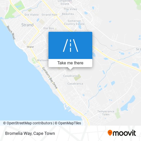 Bromelia Way map