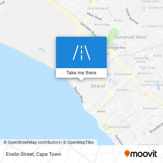 Enslin Street map