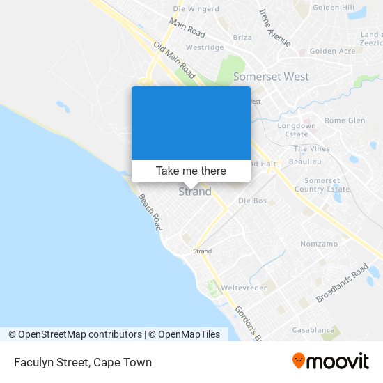 Faculyn Street map