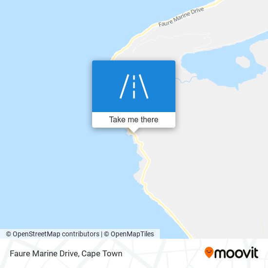 Faure Marine Drive map
