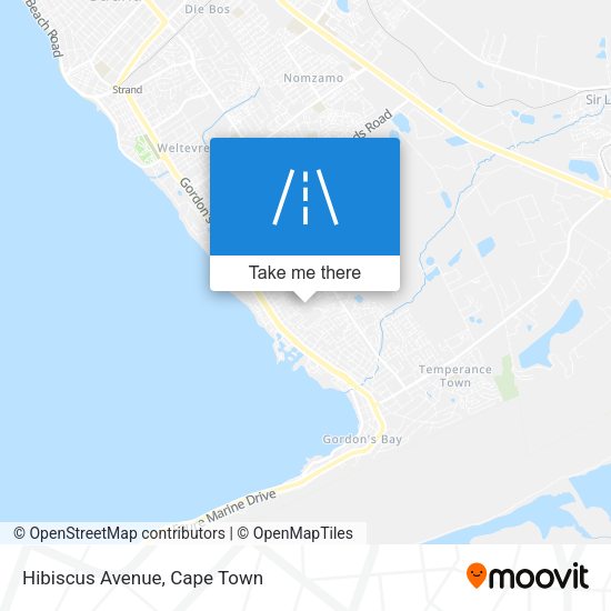 Hibiscus Avenue map