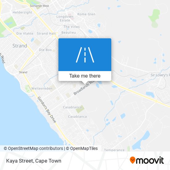 Kaya Street map