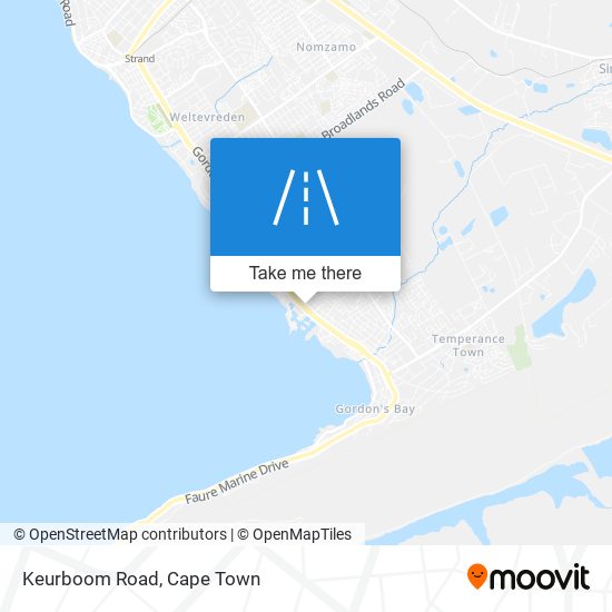 Keurboom Road map