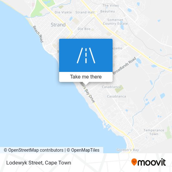 Lodewyk Street map
