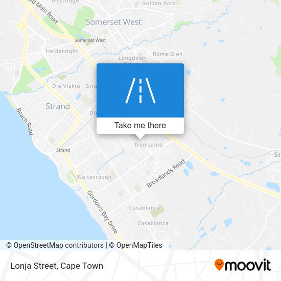 Lonja Street map
