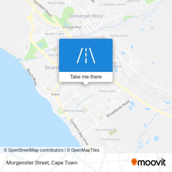 Morgenster Street map