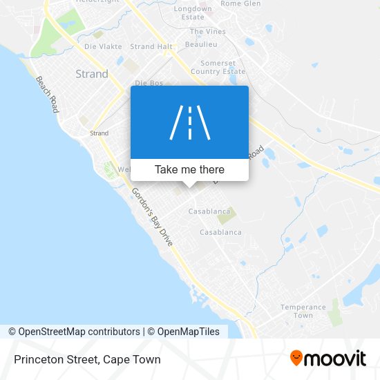 Princeton Street map