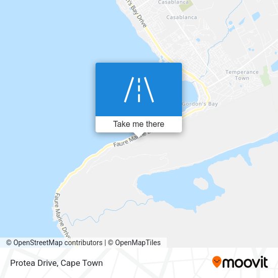 Protea Drive map