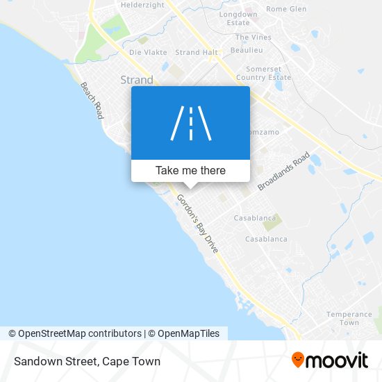 Sandown Street map