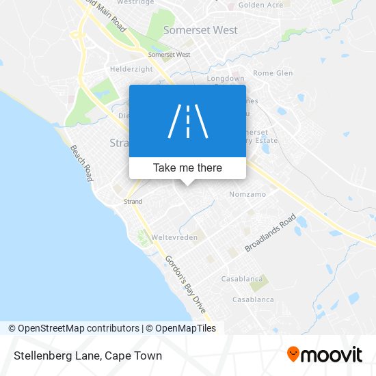 Stellenberg Lane map