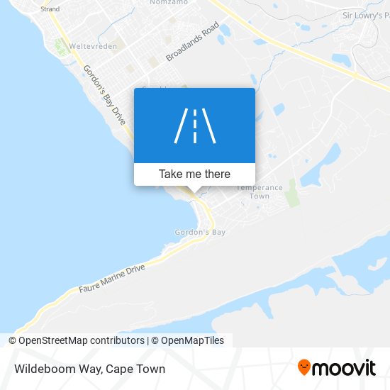 Wildeboom Way map