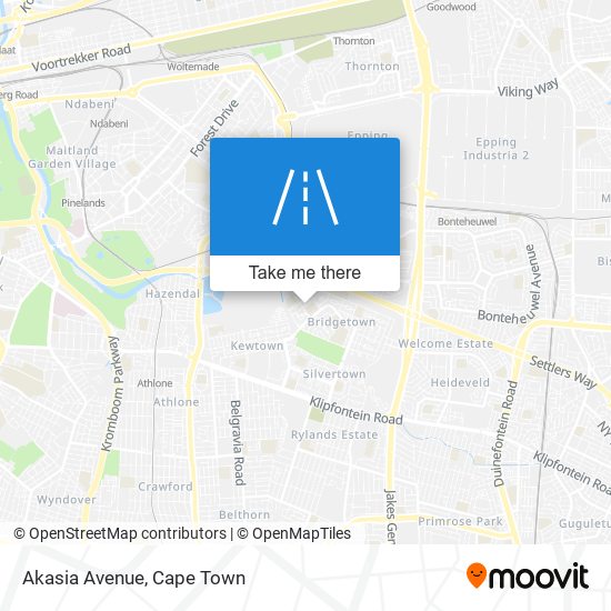 Akasia Avenue map