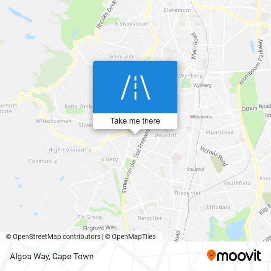 Algoa Way map