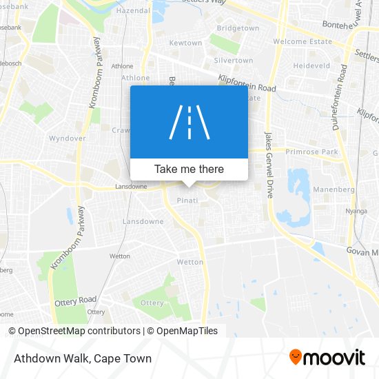 Athdown Walk map