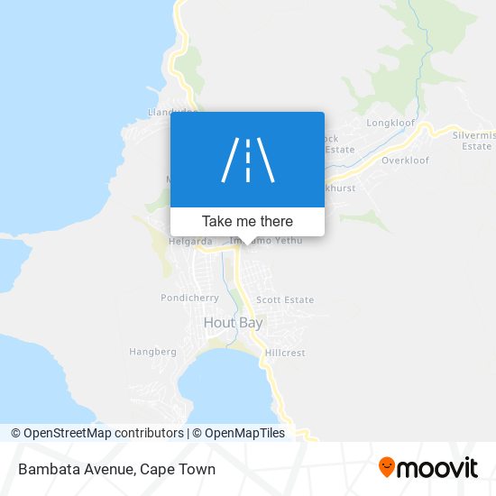 Bambata Avenue map