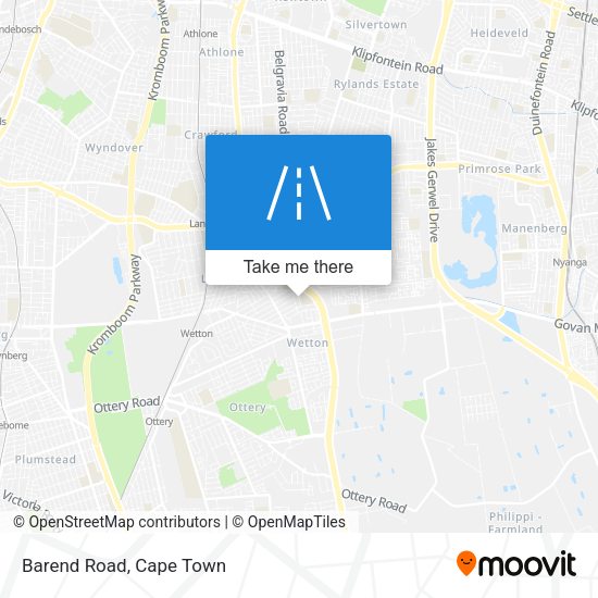 Barend Road map