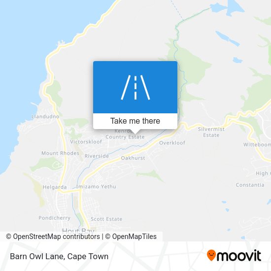 Barn Owl Lane map