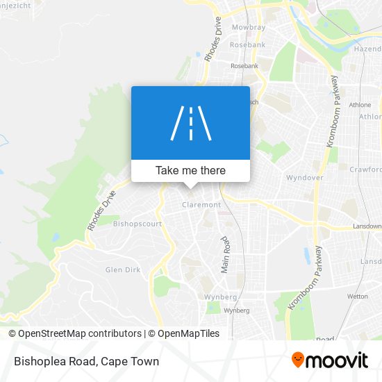Bishoplea Road map
